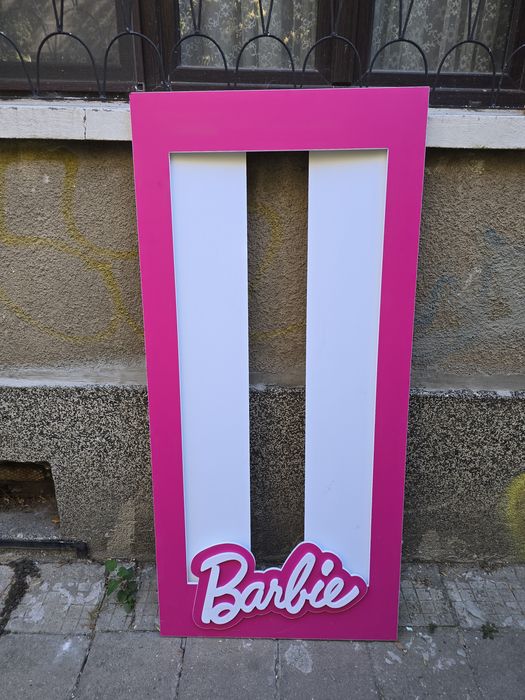 Декорация, парти рамка за снимки Barbie