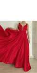 Rochie de seara spectaculoasa rosie A-line
