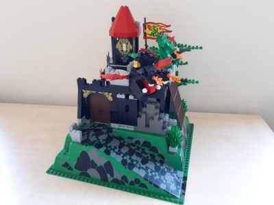 Lego System - Cetate - Fire Breathing Fortress 6082 B. RARITATE (lipse