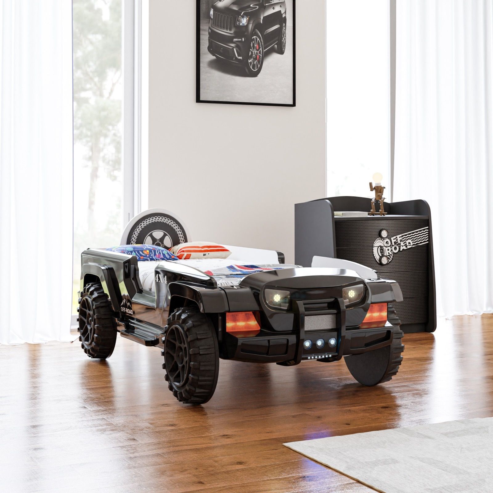 Легло кола JEEP Детско