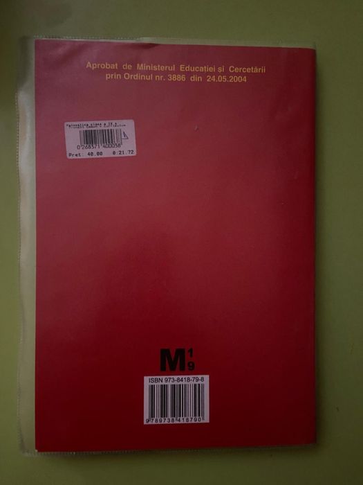 Manual Matematica clasa IX