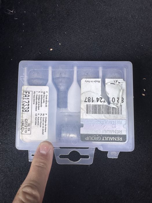 Kit antifurt roti Dacia-Renault