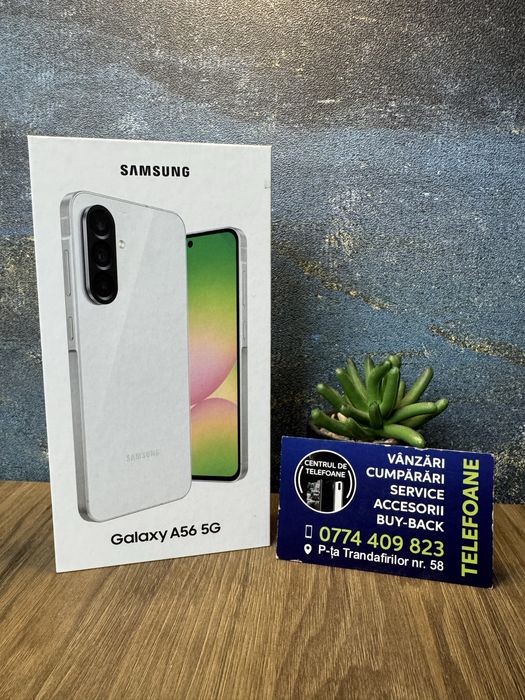 Samsung Galaxy A56/128Gb/Garantie 2Ani Centrul de Telefoane/Rate