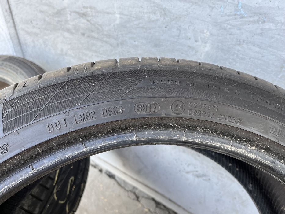 2 бр. летни гуми 225/45/19 Continental DOT 3817 4,5 mm
