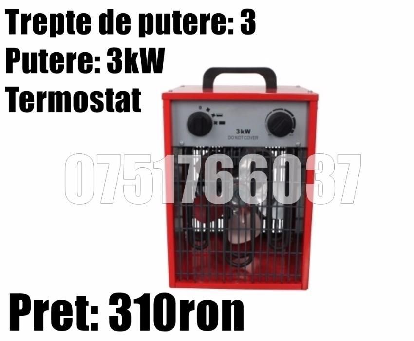 Aeroterma Radiator Suflanta Electrica Caldura Incalzire Aer Cald GPL