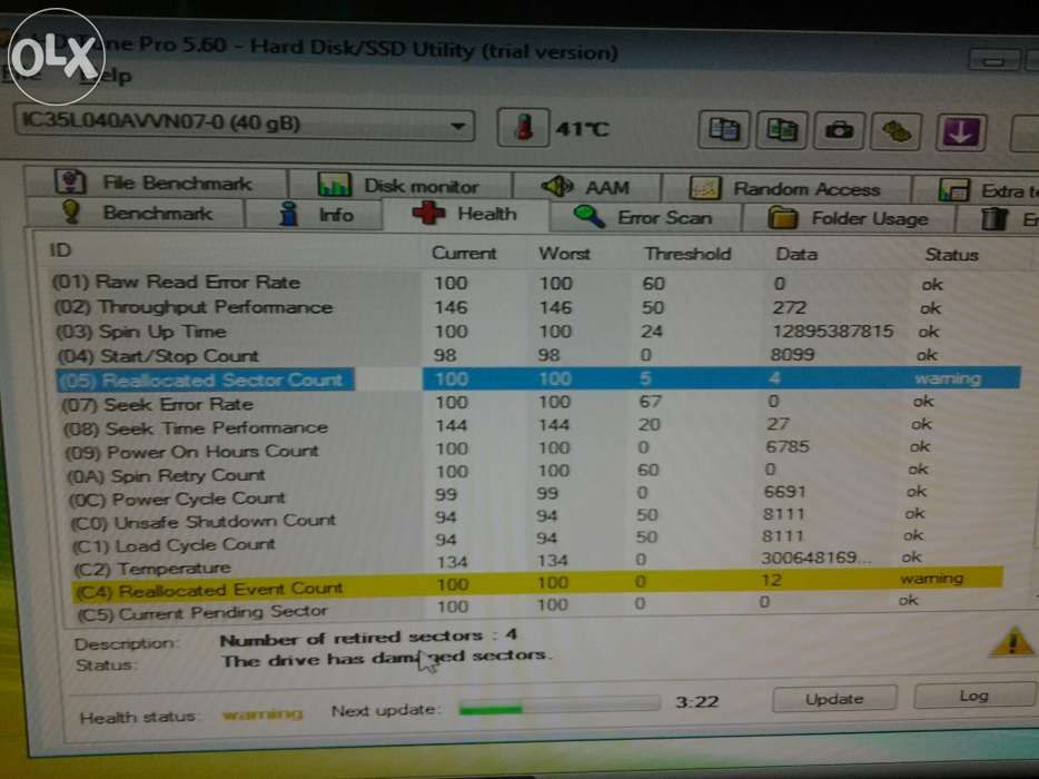 Hard Disk IBM DeskStar 40GB pe IDE (ATA)