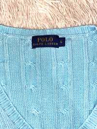 Pulover bleu Polo Ralph Lauren