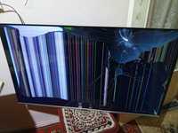 Smart TV LED 50 тали Shivaki 50SU20H экран кетган