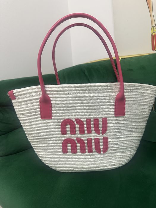 Geanta de plaja miu miu