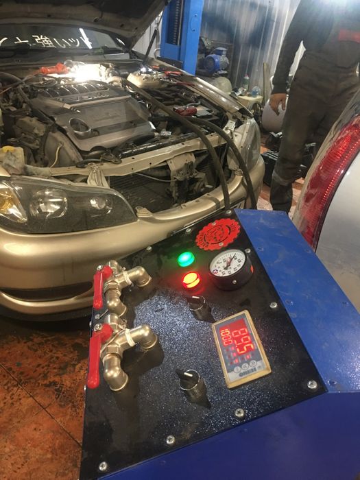 Промывка печки на аппарате