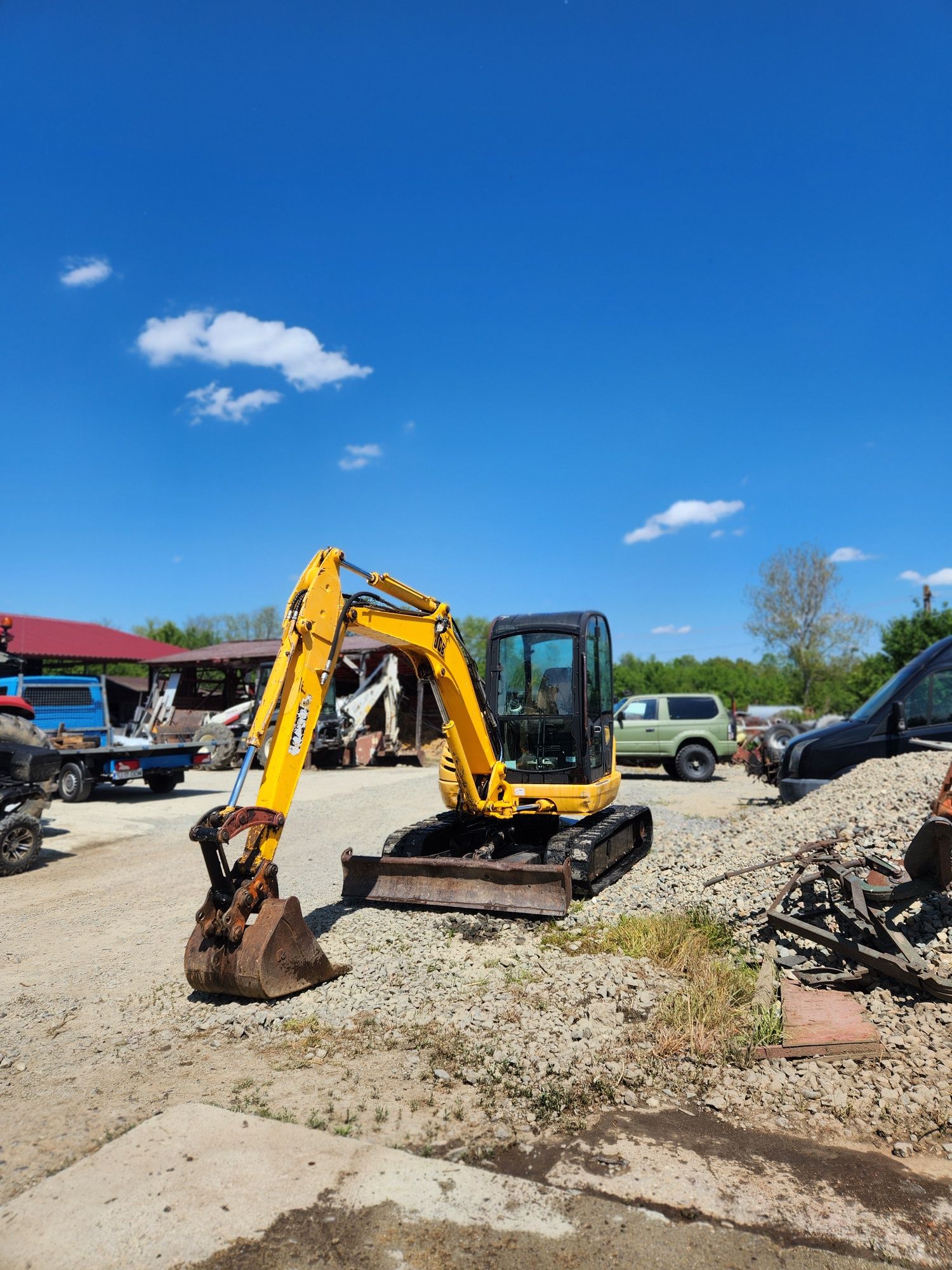 Mine excavator JCB