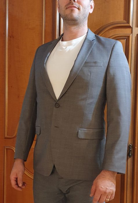 Sacou barbatesc gri, nr 50