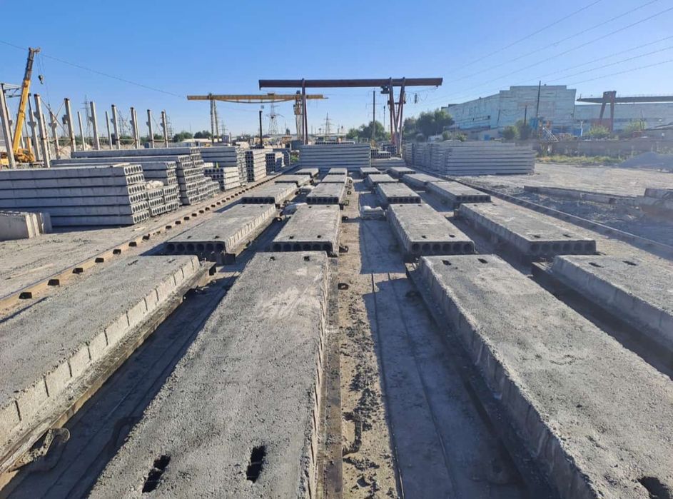 Плиты перекрытия ШЫМКЕНТ ФБС блоки ЖБИ БЕТОН