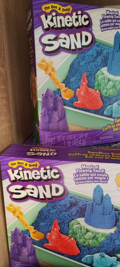 Set Cutie Cu Nisip Mov, Kinetic Sand, Spm 20143456