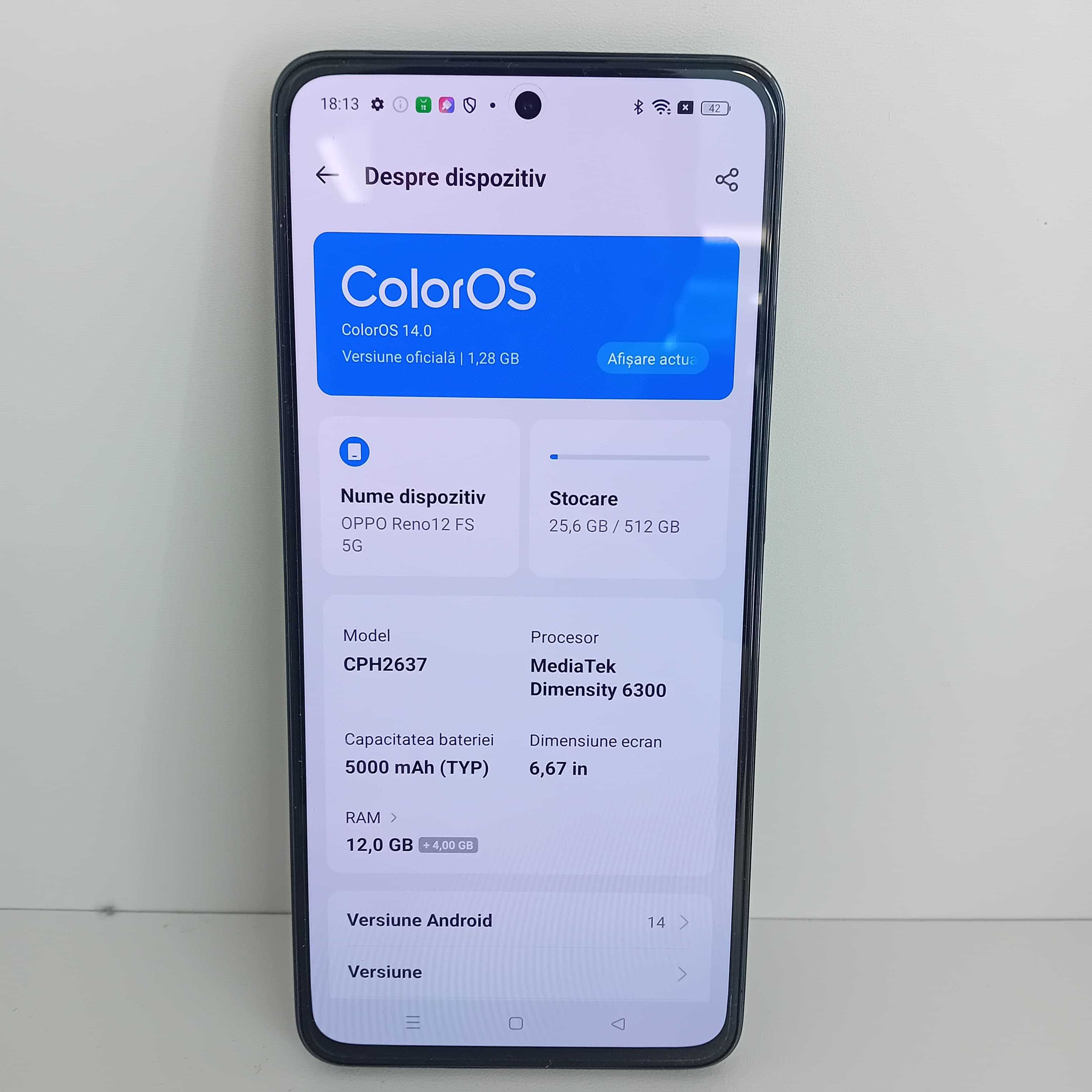 [Ag33] Telefon Oppo Reno 12FS 5G 512GB (72716)