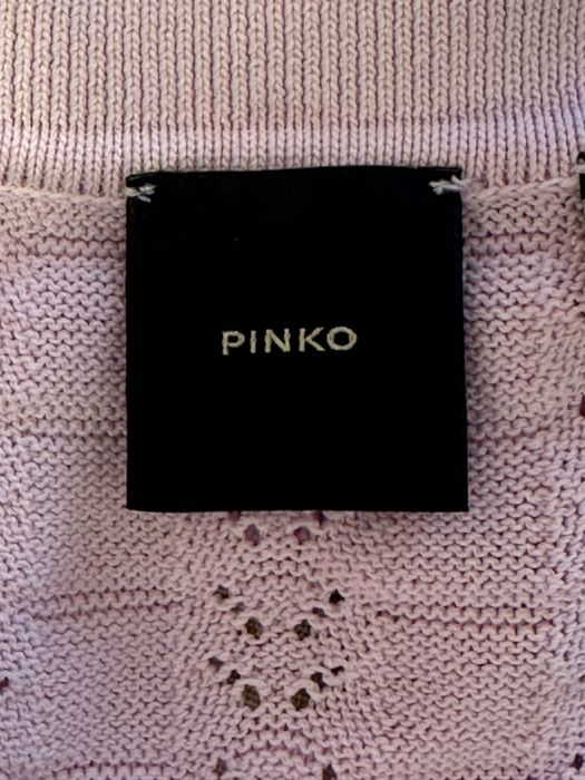 Лилав топ с къс ръкав Pinko
