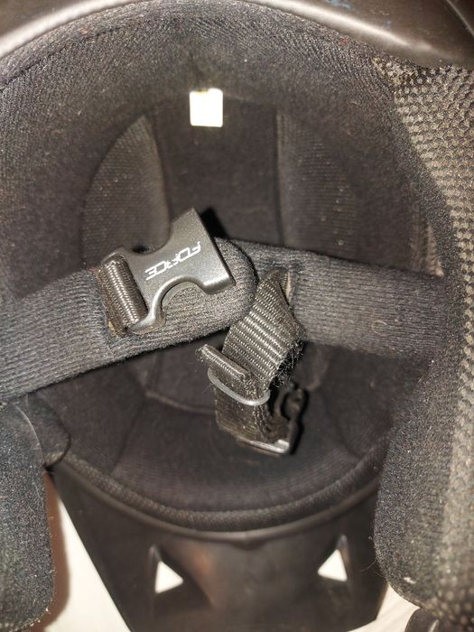 Casca full face Force cu ochelari Fox