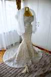 Rochie Mireasa Sirena Cristale Albania Kosovo