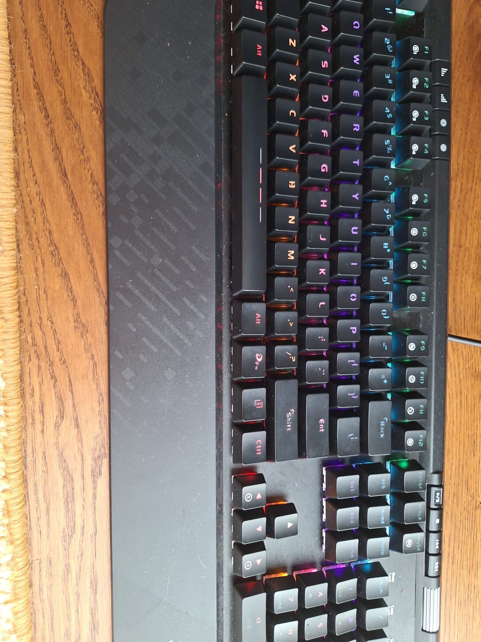 Tastatura Vertux 100% layout neagra