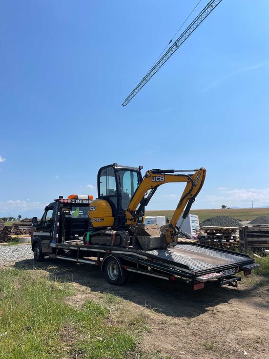 Tractari Auto Sibiu Asistenta Rutiera Transport Utilaje Platforma A1