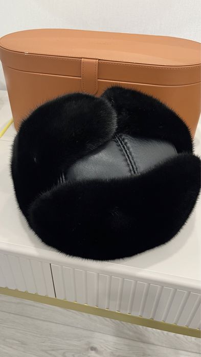 Норкова шапка ушанка globalfurs