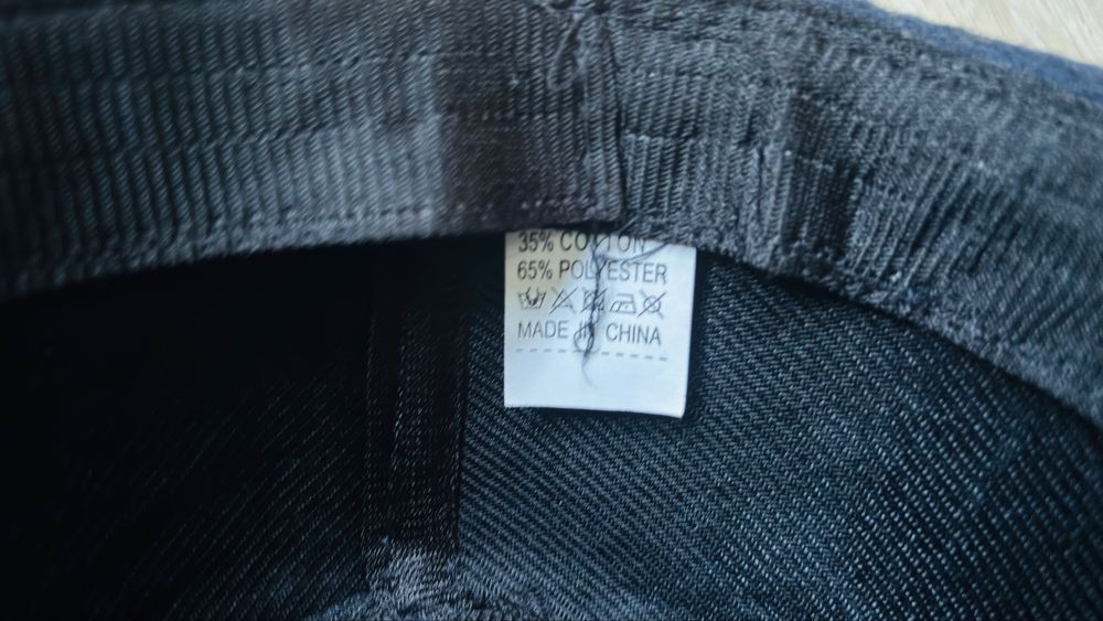 Pălărie de dama tip Fedora Clasic Neagră/Albastru Închis - Mărimea 57