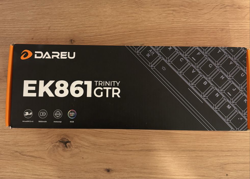 Tastatură mecanică Dareu EK861 GTR/Mechanical keyboard Dareu EK861 GTR