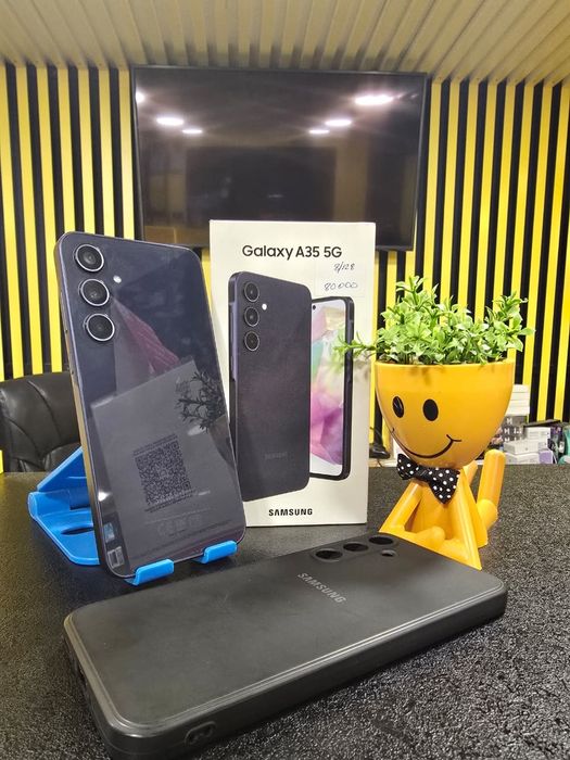 Samsung A35 5G,8/128гб,Kaspi0-0-24