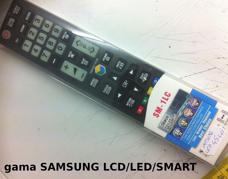 Telecomanda SAMSUNG. Telecomenzi, pentru toate aparatele .Bv .