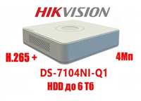 37 usd Акция 2024 Hikvision DS-7104NI-Q1 4-канал NVR видеорегистратор