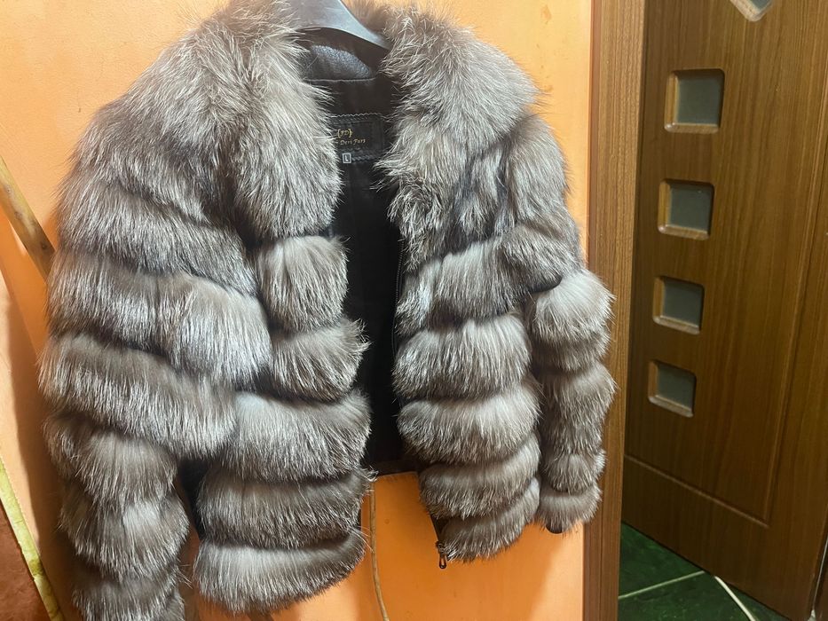 Haina blană naturală,achiziționată din Turcia!purtata de câteva ori!