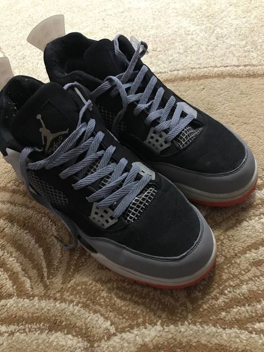 Зимние кроссовки jordan 4 с мехом