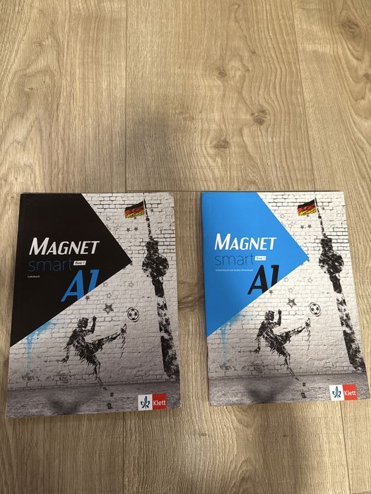 Учебник и учебна тетрадка по немски език Magnet smart Band1 A1