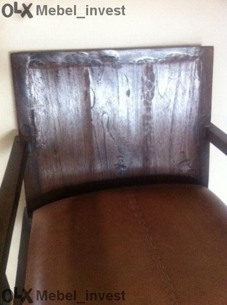 Бар стол от старо тиково дърв. ID 3097.