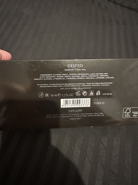 parfum xerjoff tony iommi DEFIED