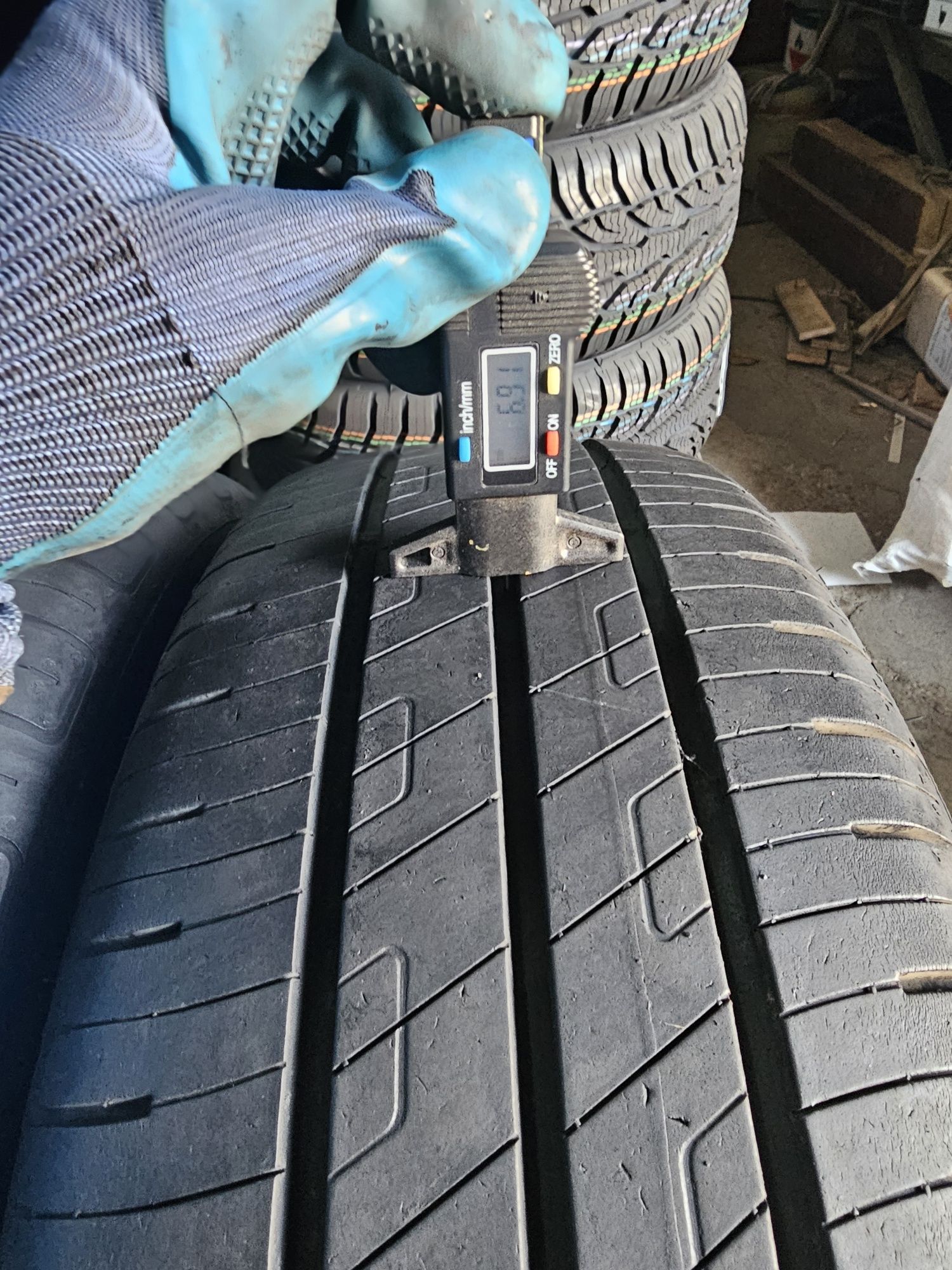 2 anvelope vara 195 55 15 Goodyear 7mm  2020