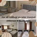 Кунлик квартира/мехмонхона/Mehmonxona/bez zaks/без закс/Hostel/Hotel