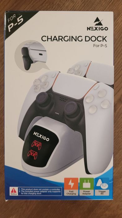 Lot Accesorii Gaming P5 NexiGo Statie/Dock Incarcare +Stand Racire NOU