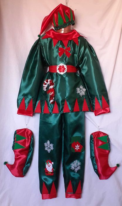Costum Elf (Spiridus) pentru copii