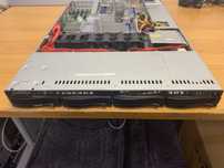 SUPERMICRO CSE-815TQ 2xE5-2643 16GB RAM 1xPSU 1U Server Сървър