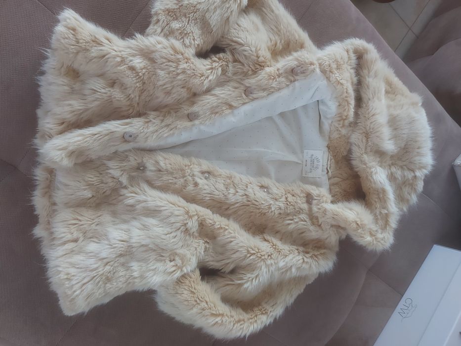 Детско пухкаво палто