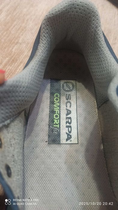 Scarpa n37 унисекс трекинг обувки