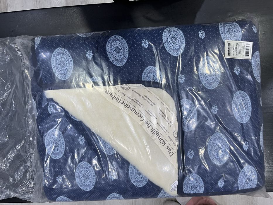 Вълнен спален комплект, чисто нов 160/200 износ за Германия !