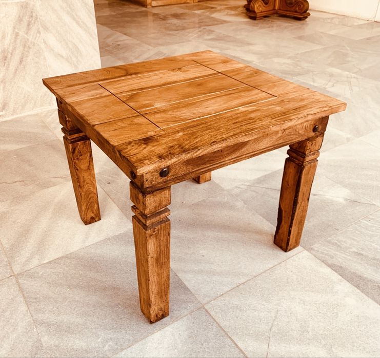 Уникална ръчно изработена масивна дървена маса  от мангово дърво