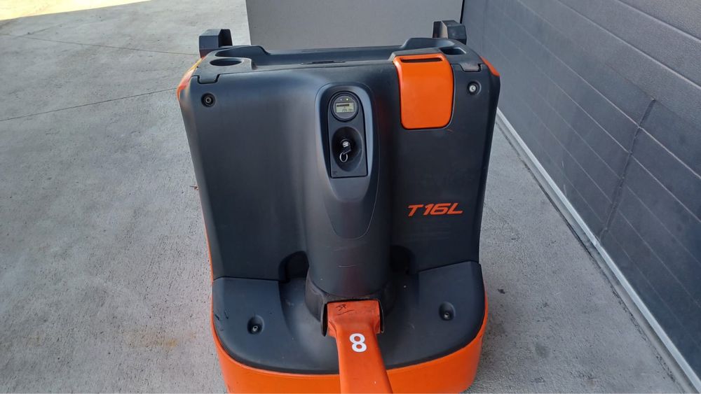 Transpalet electric cu catarg  Linde T16L an 2017