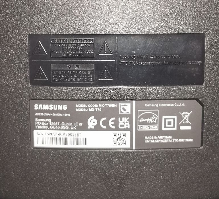 Boxa Samsung Mx-t70