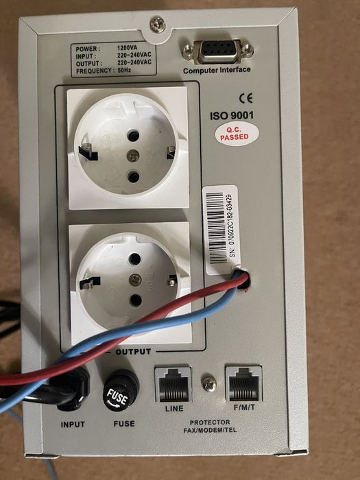 UPS centrala 1200VP / 720w