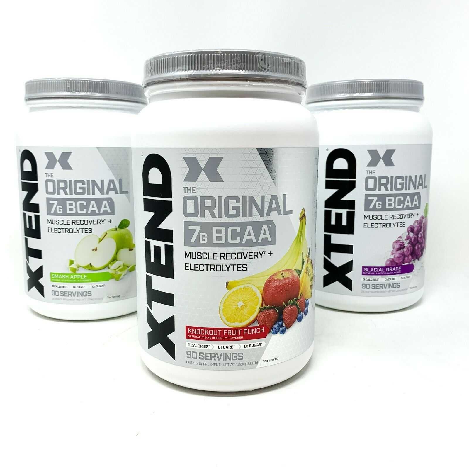 BCAA Xtend 90 порций, амино, цитруллин, креатин