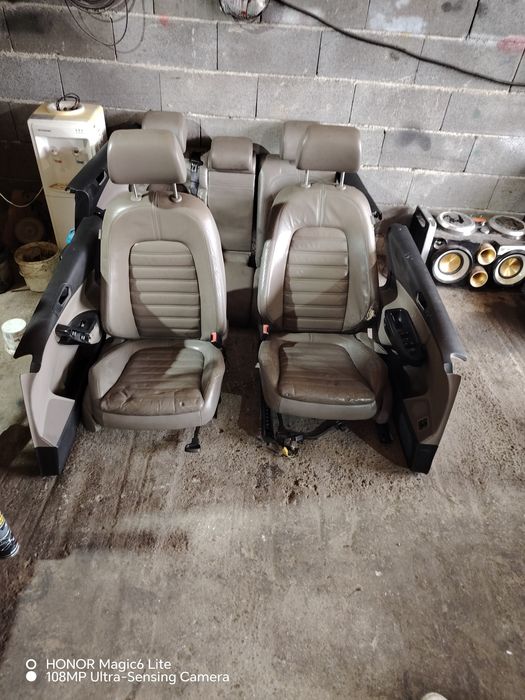 Interior passat b6 piele