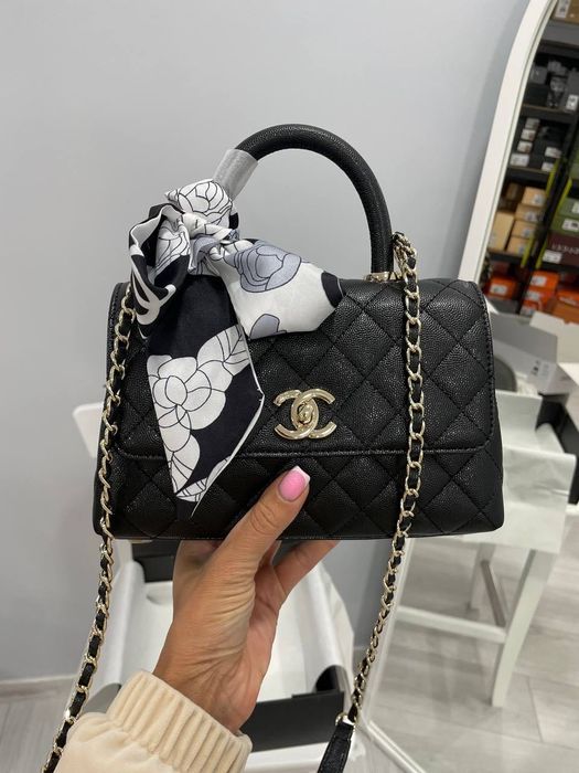 Кожена чанта chanel